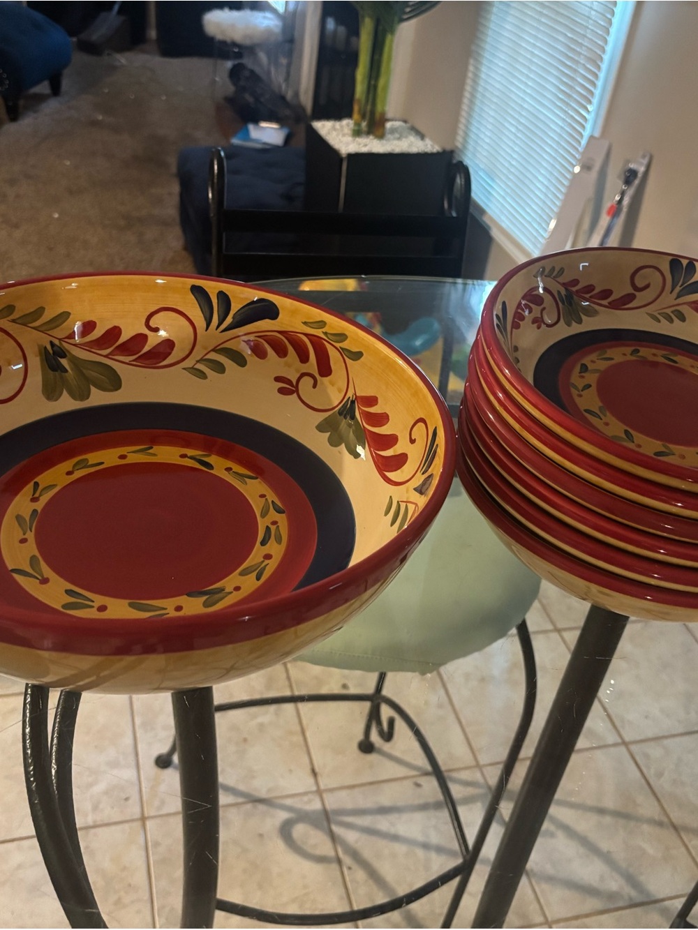 Certified International Francesca by Pamela Gladding Set - 7 Piece